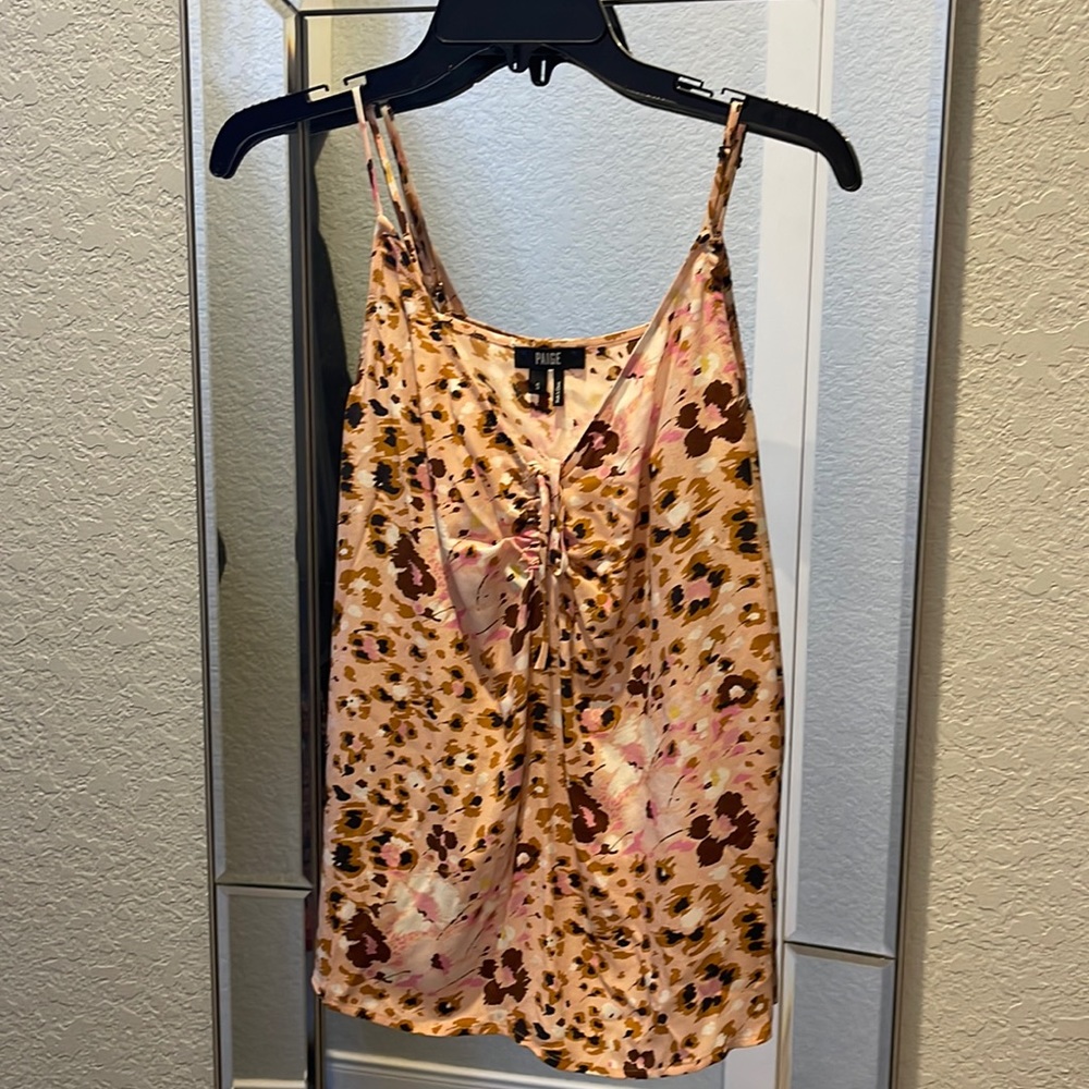 Paige pink cami size S